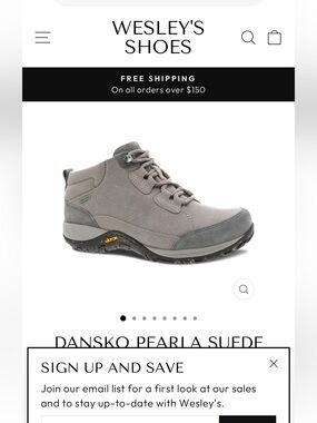 WOMEN'S DANSKO PEARLA WATERPROOF BOOTIE